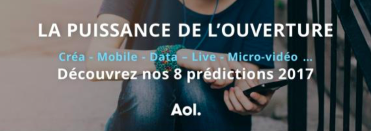  8 tendances digitales pour 2017 selon AOL France
