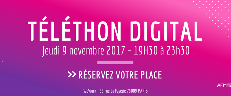  #telethondigital et startups solidaires : le binôme gagnant !